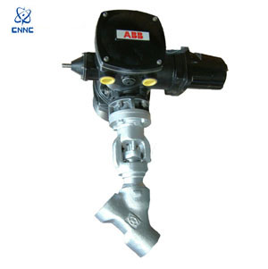 中核苏阀-电动角式截止阀